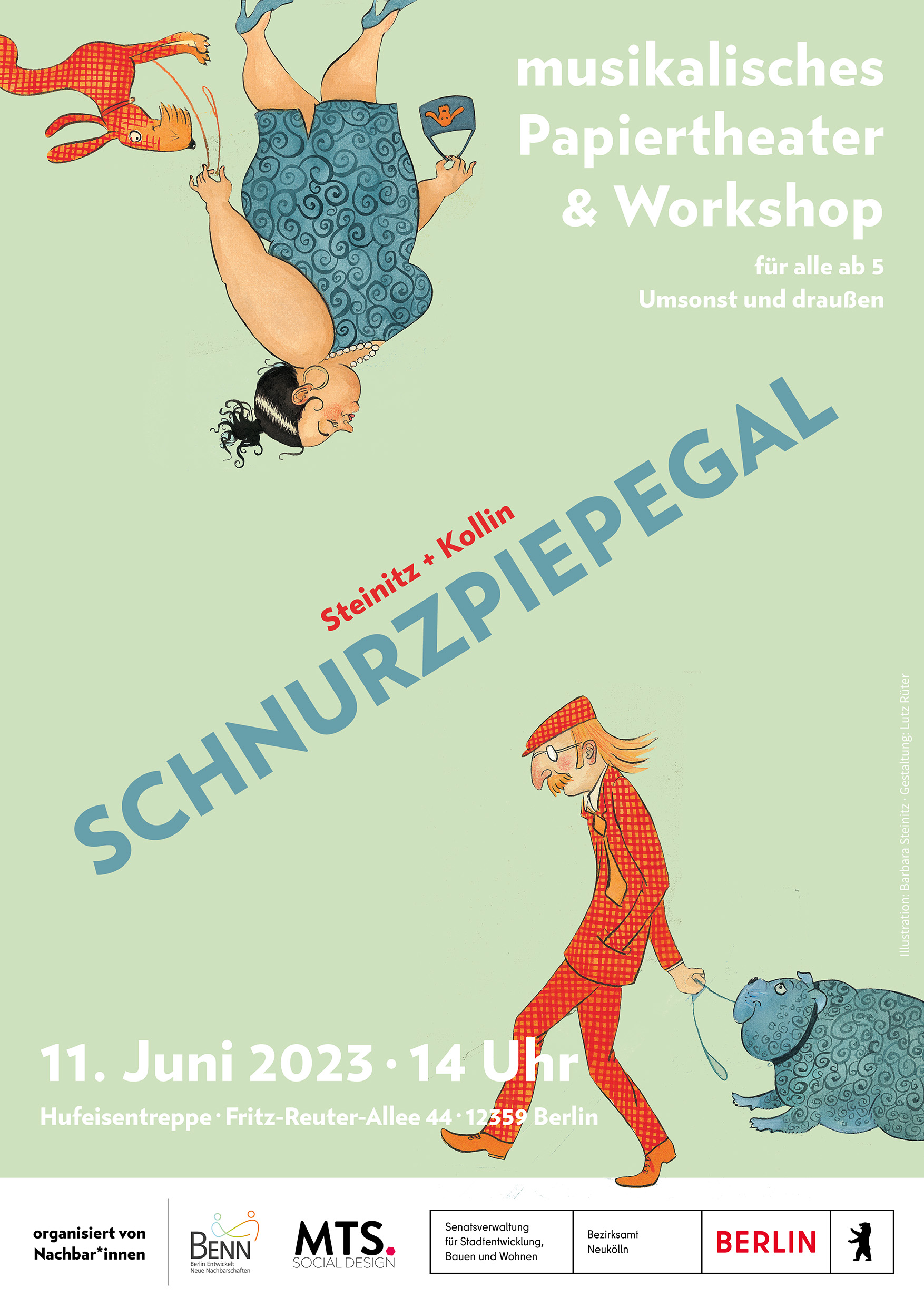 You are currently viewing  Schnurzpiepegal - Papiertheater mit Livemusik & Workshop