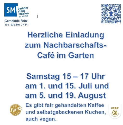 You are currently viewing  Nachbarschafts Café im Garten