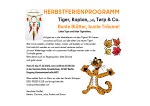 Read more about the article Herbstferienprogramm