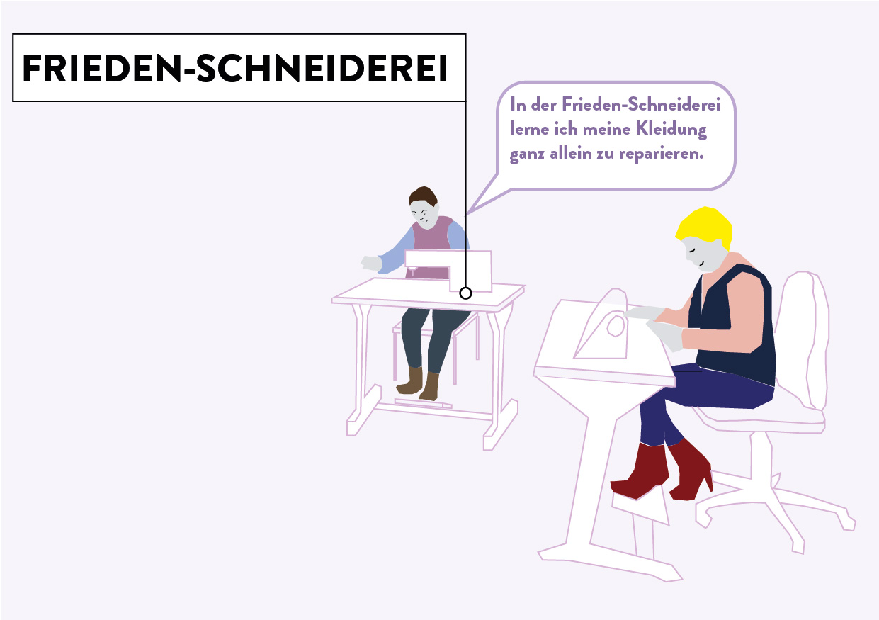 You are currently viewing Kurse in der Frieden-Schneiderei
