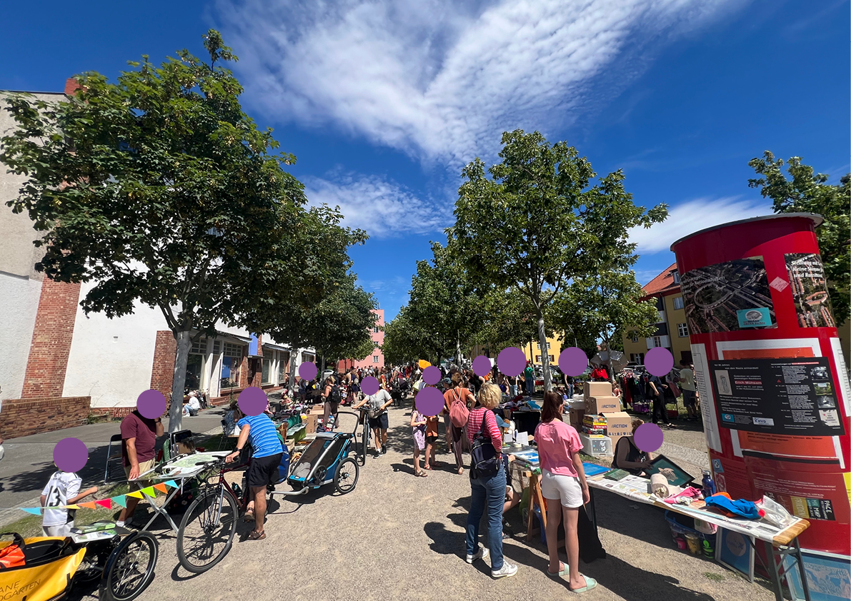 You are currently viewing Kiezflohmarkt in der Hufeisensiedlung