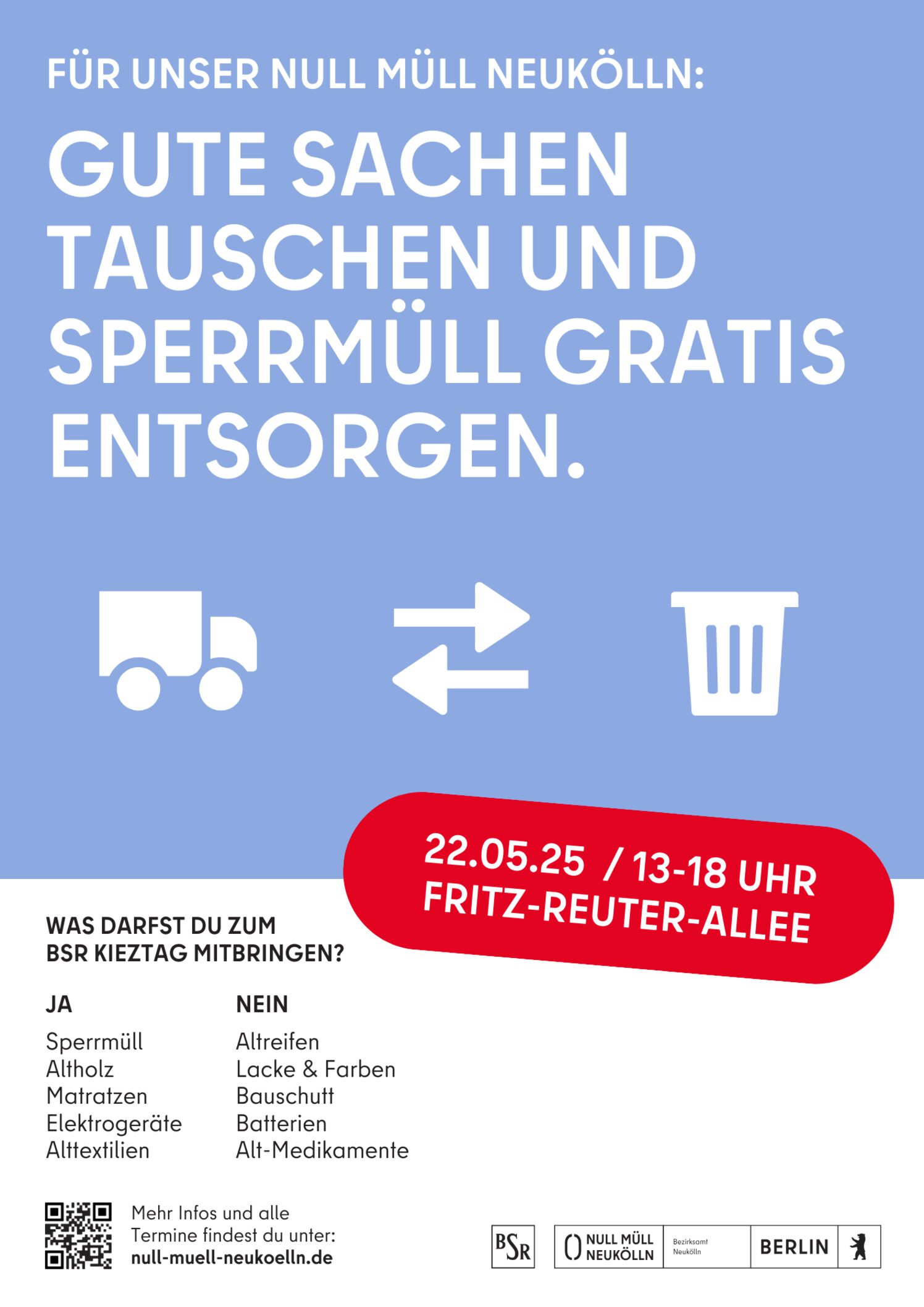 You are currently viewing  BSR Sperrmülltag Fritz-Reuter-Allee