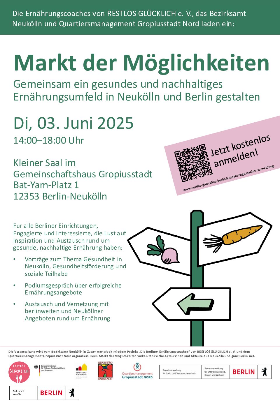 You are currently viewing  Markt der Möglichkeiten für gesunde Ernährung