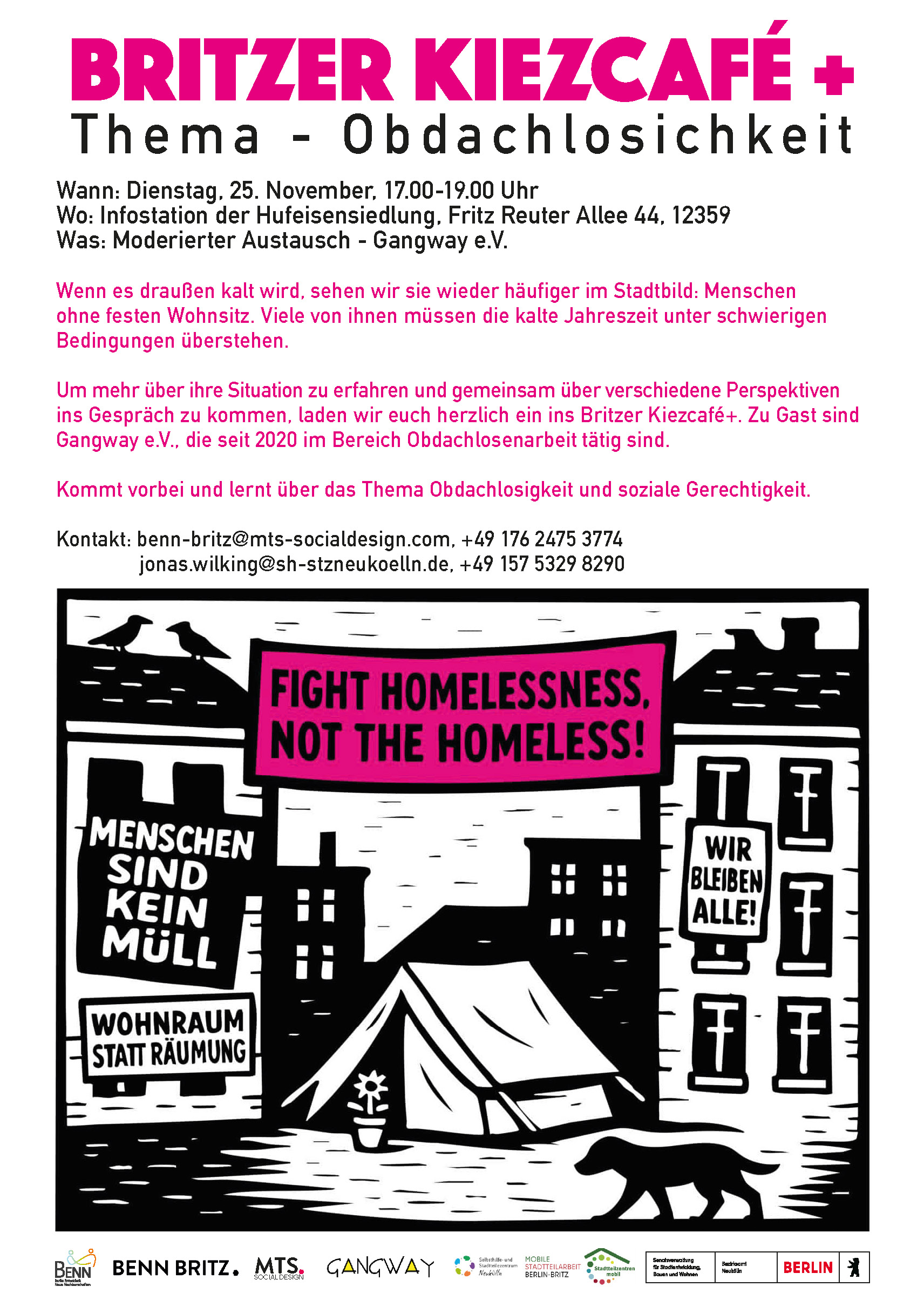 You are currently viewing  Kiezcafé + mit Gangway e.V.
