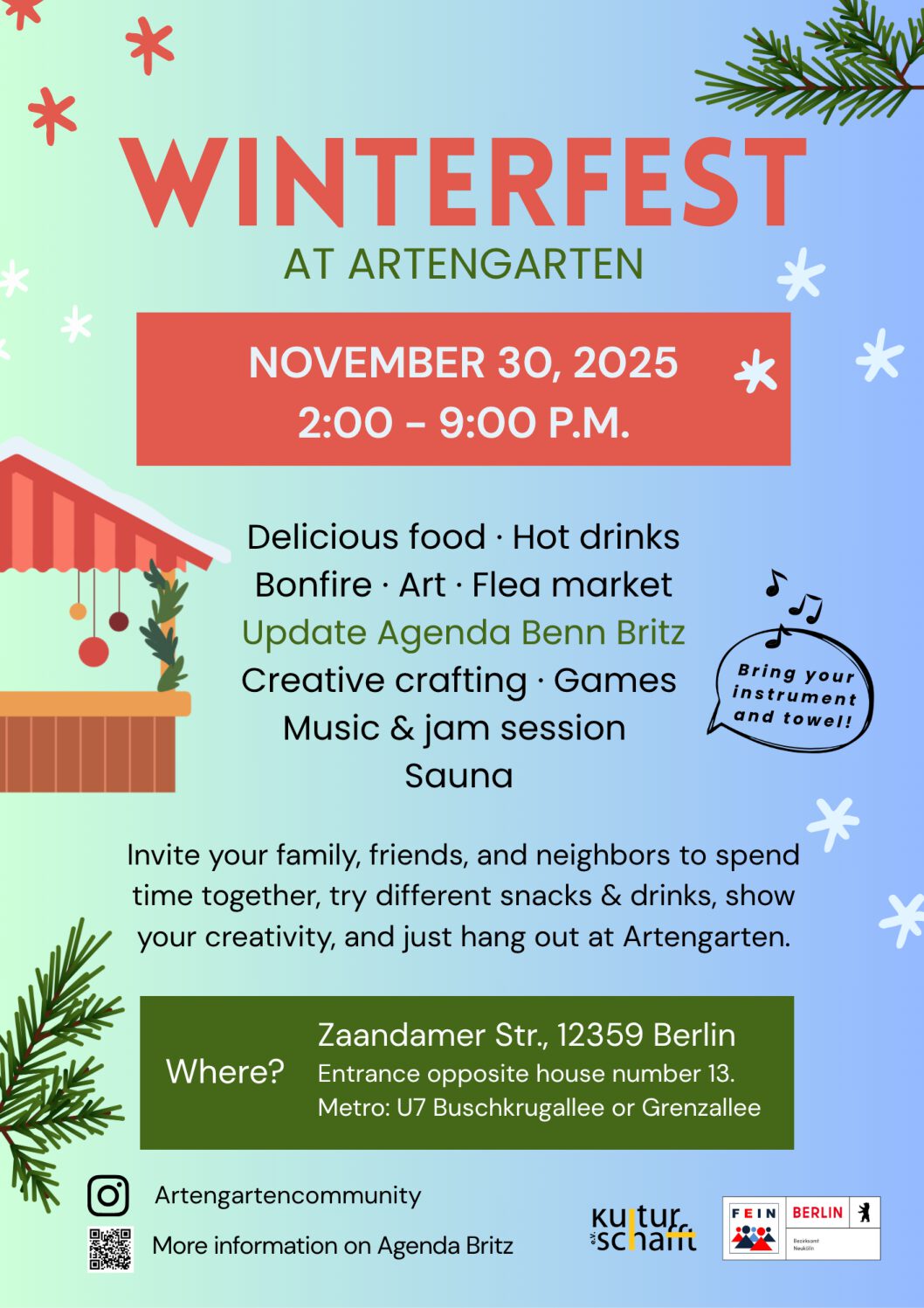 You are currently viewing  Winterfest im Arten Garten