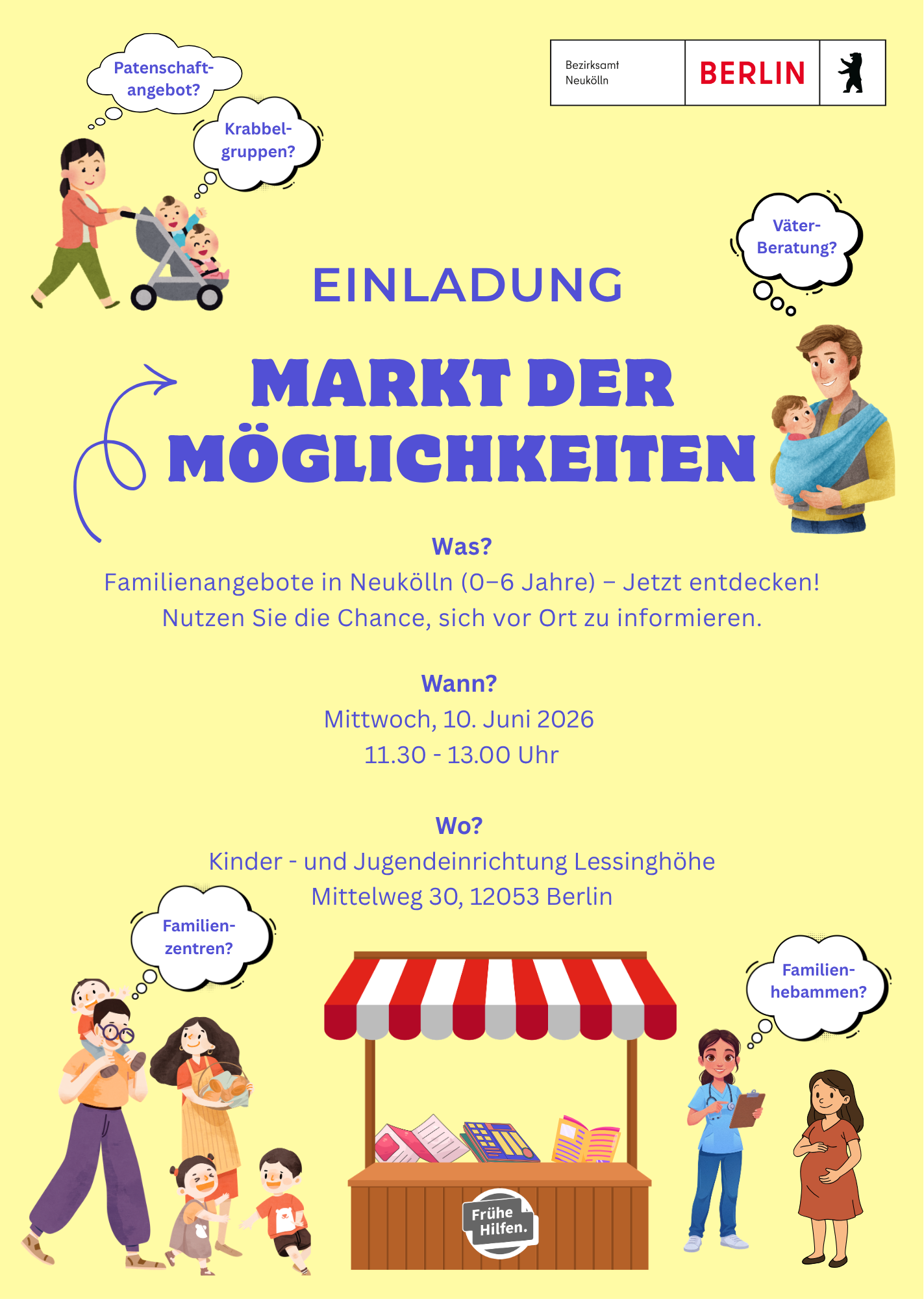 You are currently viewing  Bezirksamt Neuköllns "Markt der Möglichkeiten"