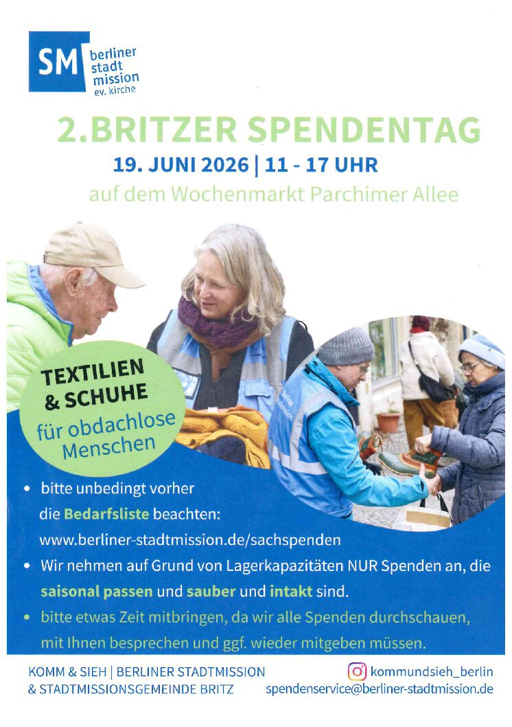 You are currently viewing  2. Britzer Spendentag