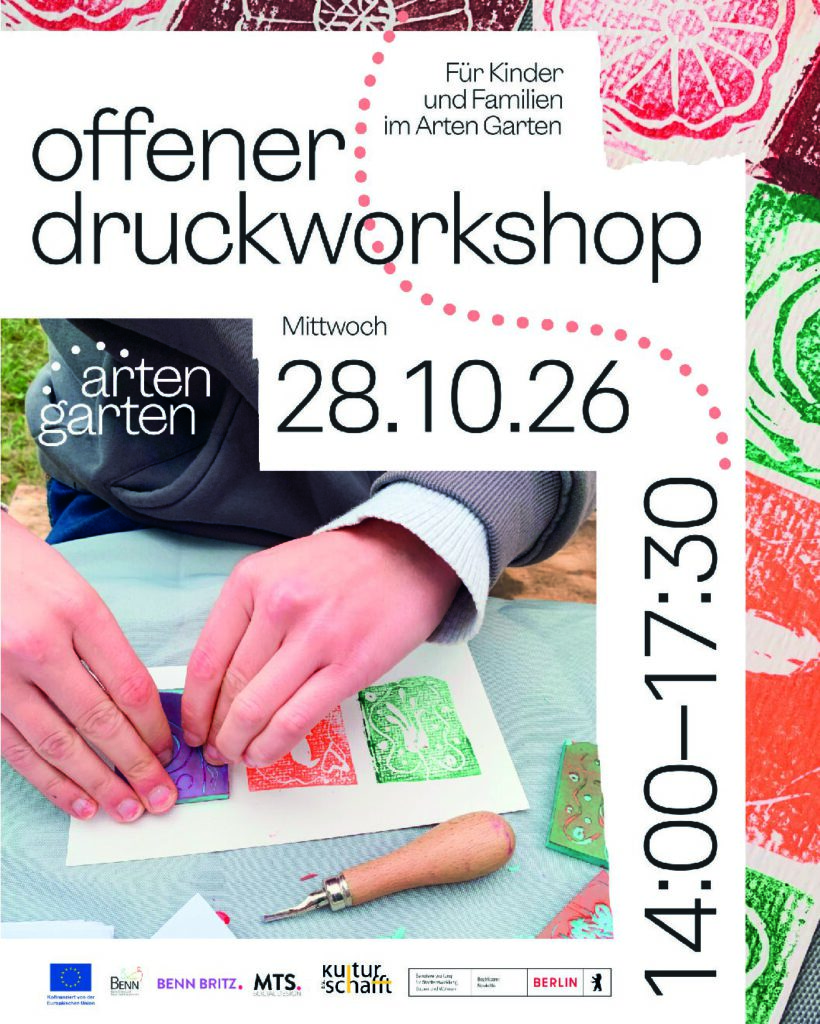 Offener Druckworkshop im ArtenGarten