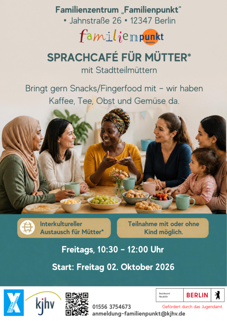 Sprachcafé für Mütter* mit Stadtteilmüttern